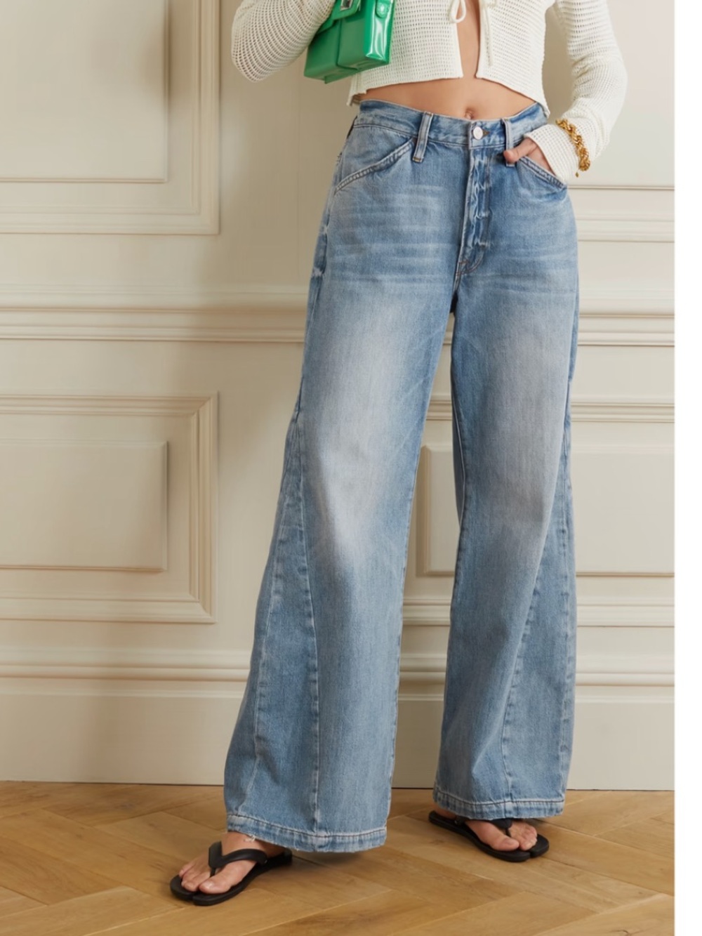 Frame Le Baggy Palazzo Jean